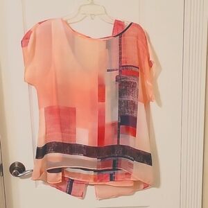 2 piece Black House White Market size medium blouse